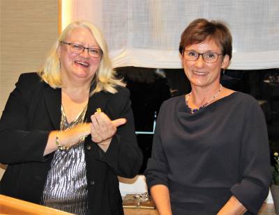 Karin Schmeh, FU Vorsitzende und Sabine Kurtz